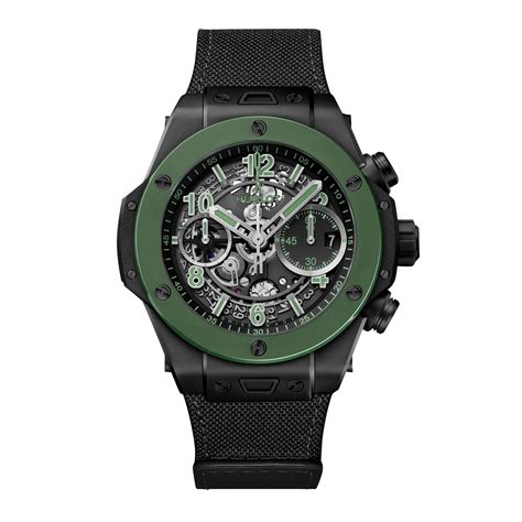 transparent hublot watch|hublot unico green watch.